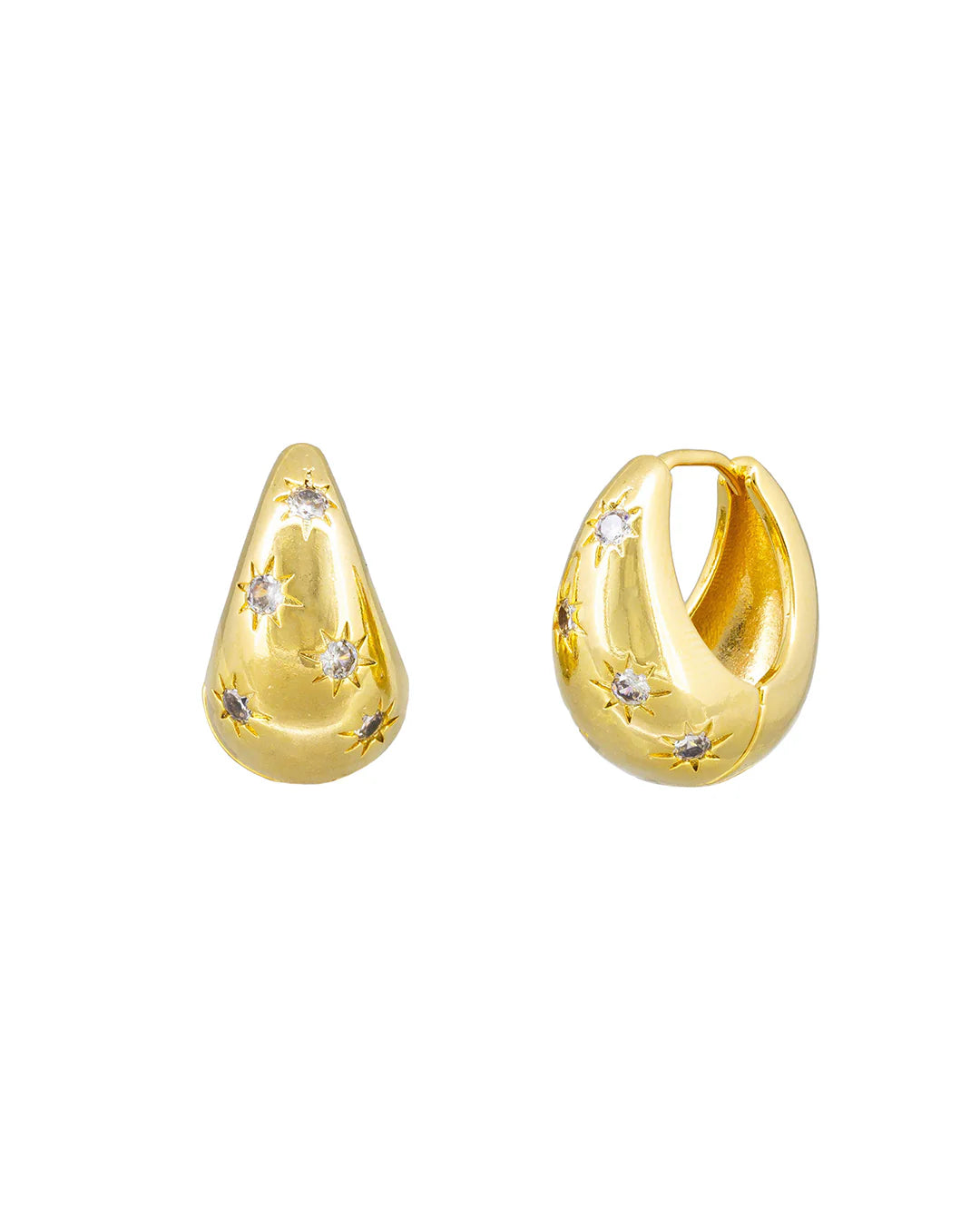 Roberta Earrings Gold