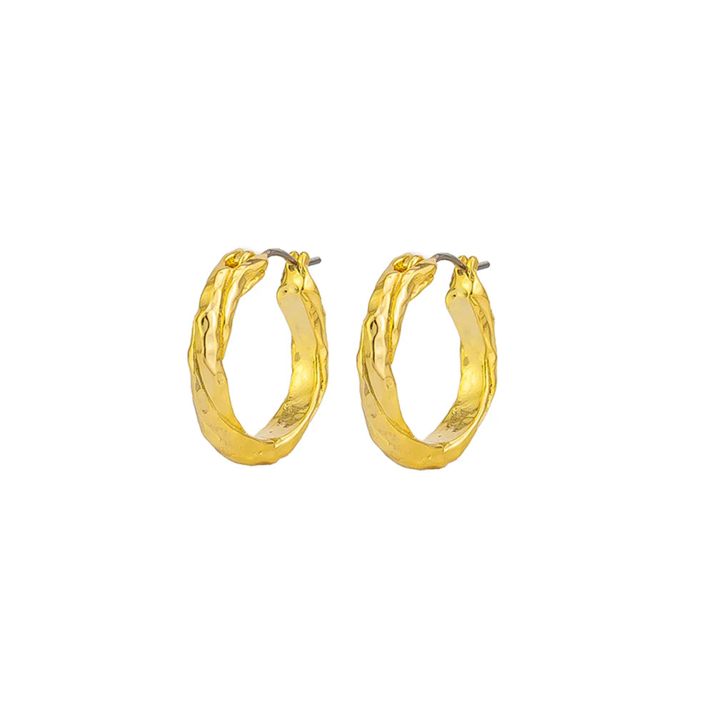 Catalina Hoops - Gold