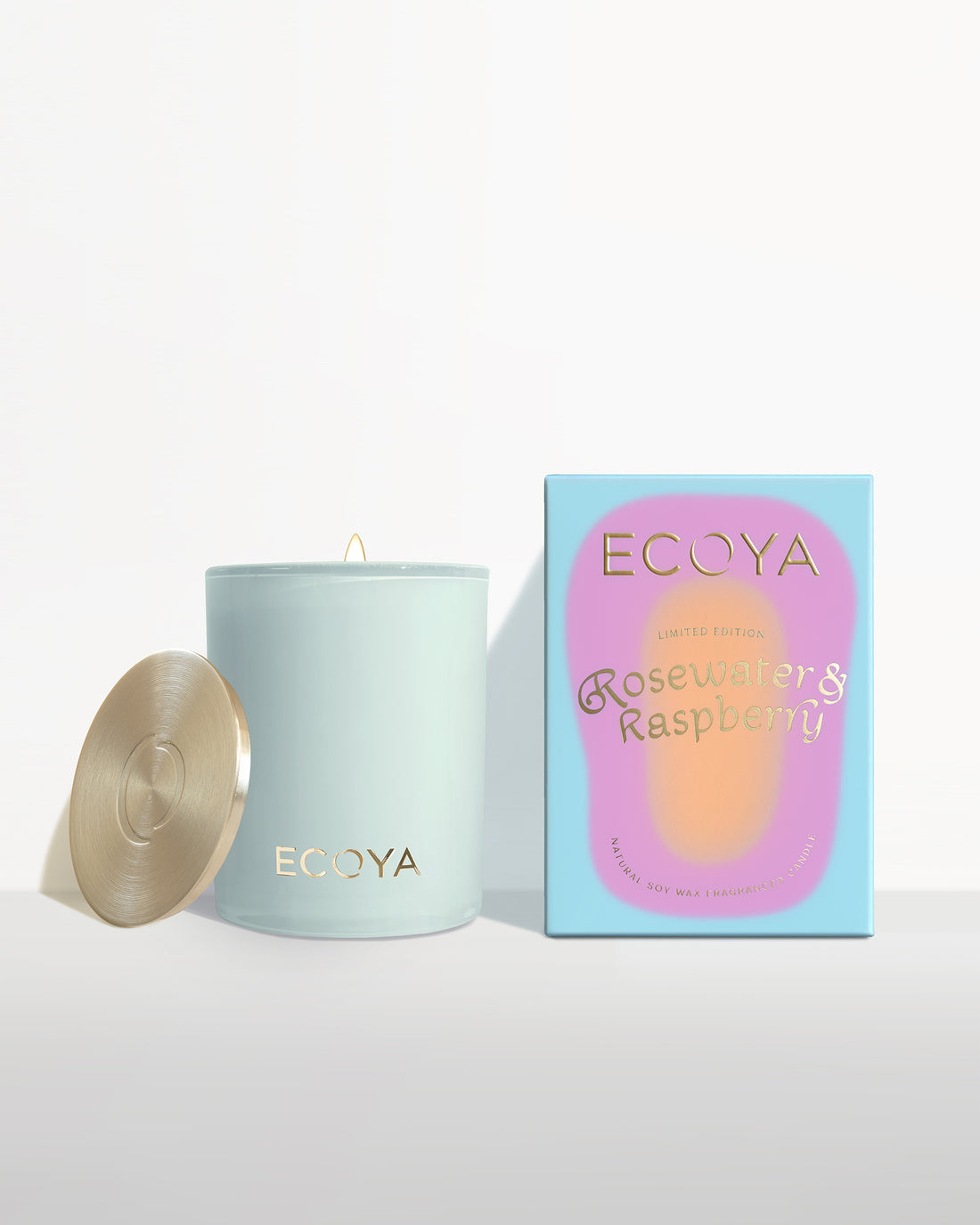 Ecoya Rosewater &amp; Raspberry Madison Candle *LIMITED EDITION*