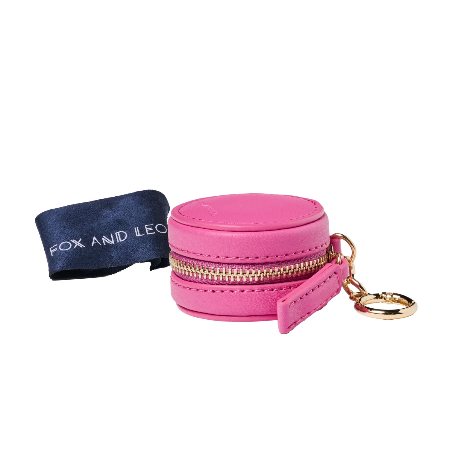 Fox And Leo Eye Catcher Charm Hot Pink