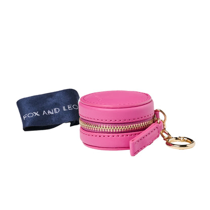Fox And Leo Eye Catcher Charm Hot Pink