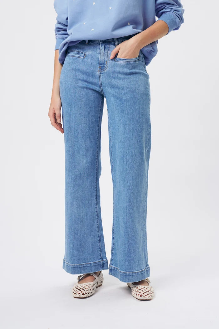 Freya Jean Heart 70s Blue