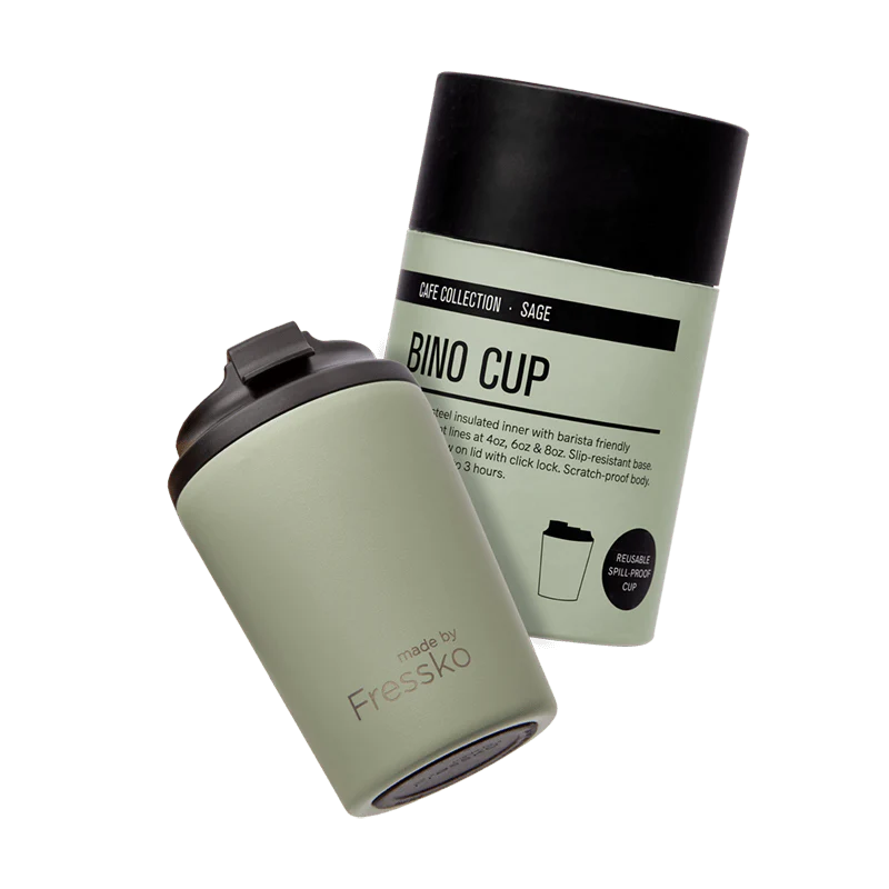 Fressko Bino Reusable Cup 8oz Sage