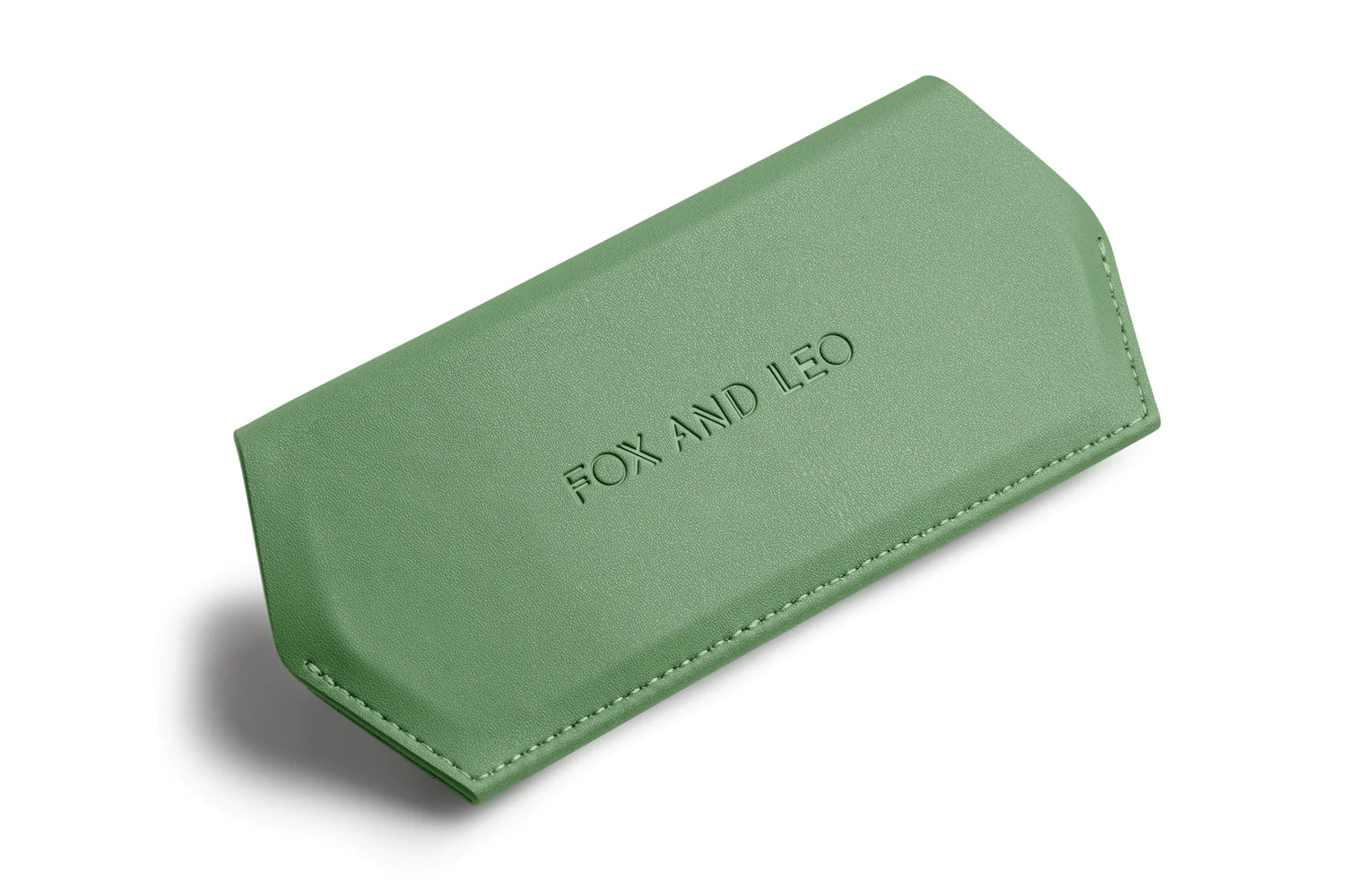 Fox And Leo Glasses Case Sage