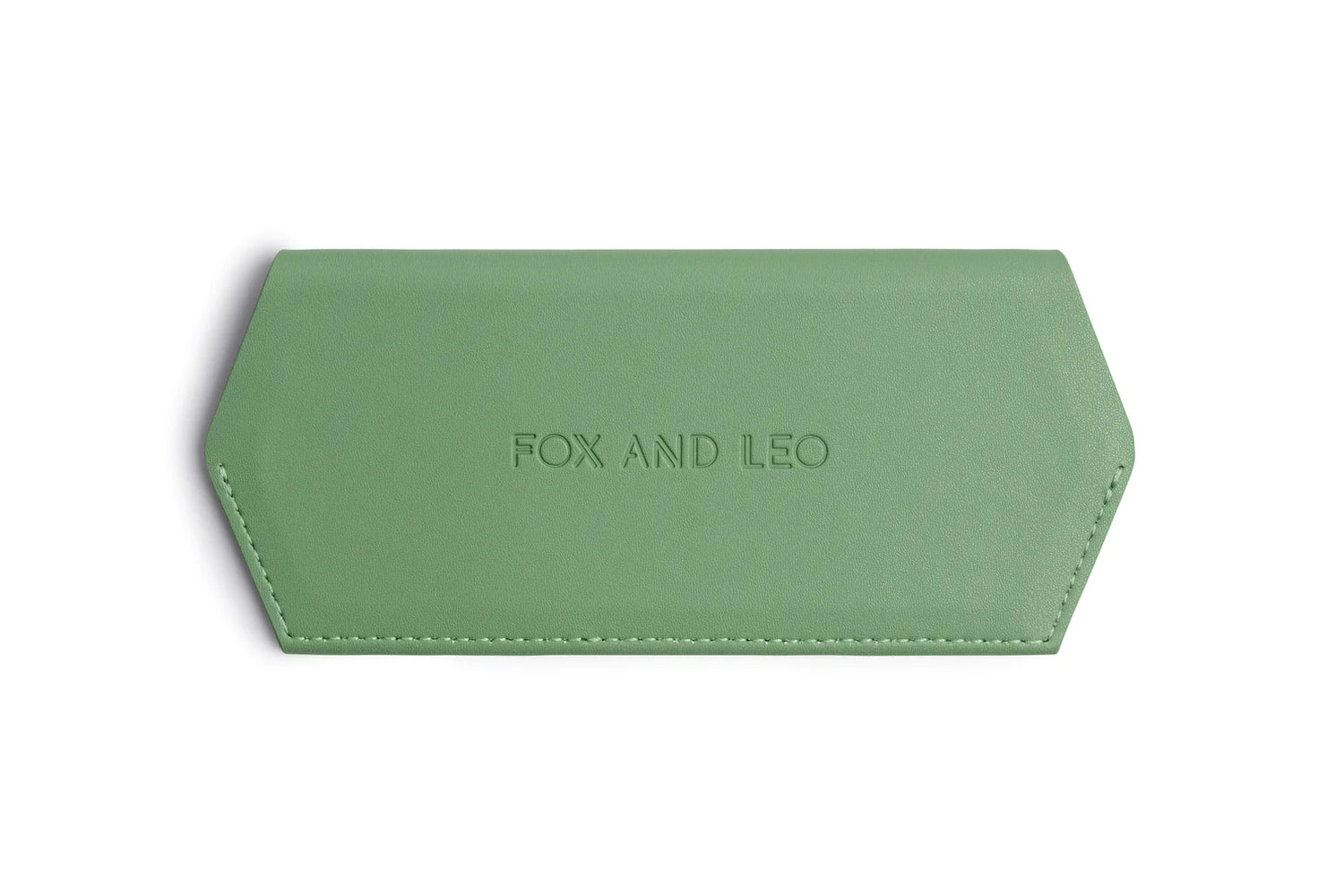 Fox And Leo Glasses Case Sage