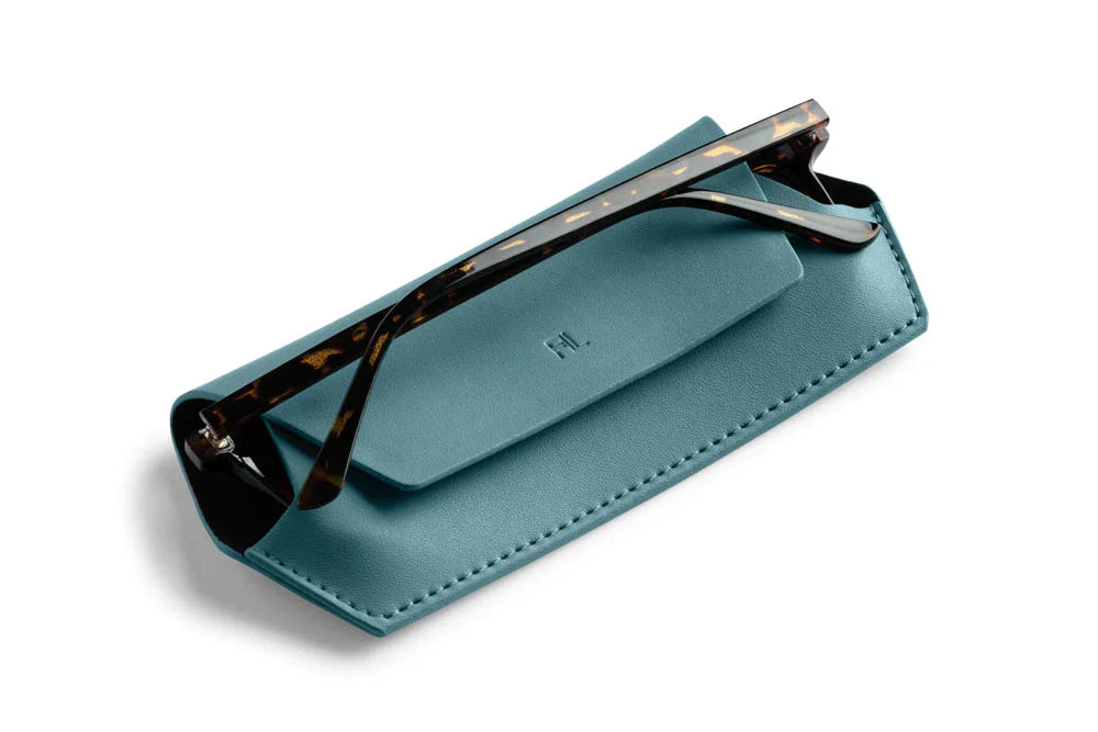 Fox And Leo Glasses Case Teal