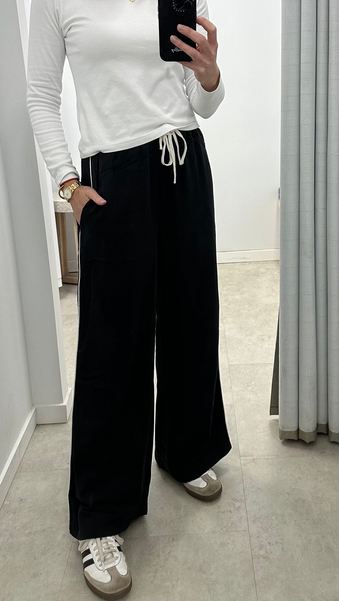 Little Lies Lottie Tencel Pants Black