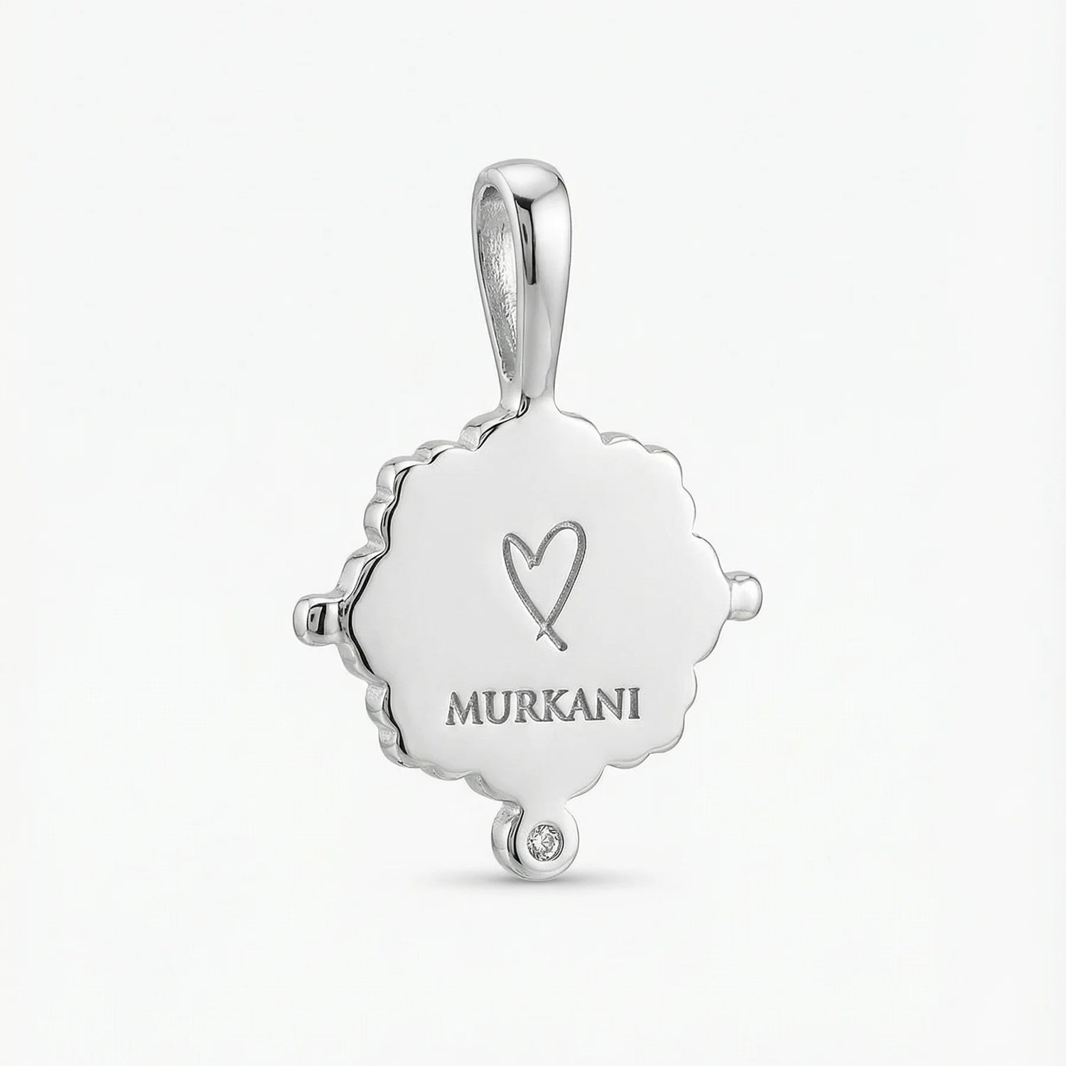 Murkani Loved Always Pendant Neck Lace Small Sterling Silver