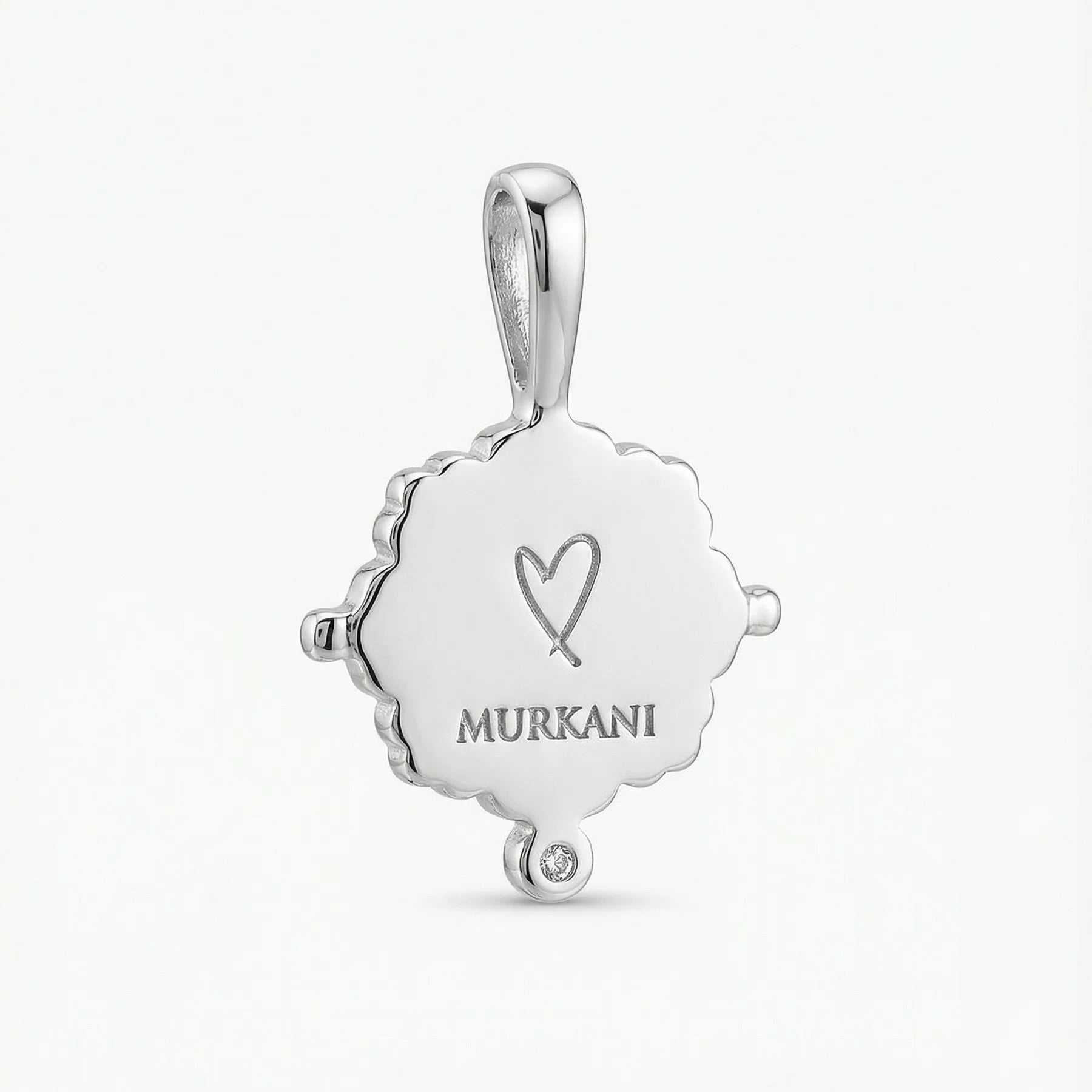 Murkani Loved Always Pendant Neck Lace Small Sterling Silver