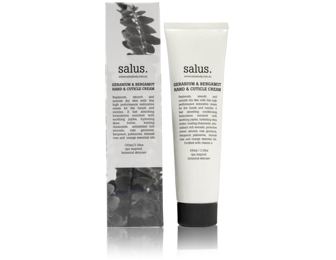 Salus Geranium &amp; Bergamot Hand &amp; Cuticle Cream