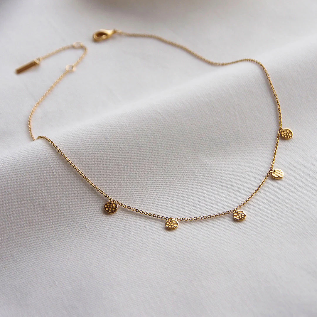 Murkani Grace Disc Choker 18KT Gold Plated