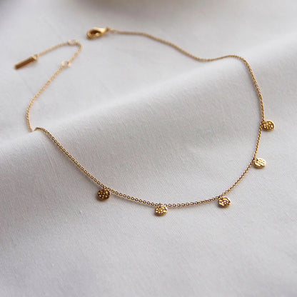 Murkani Grace Disc Choker 18KT Gold Plated