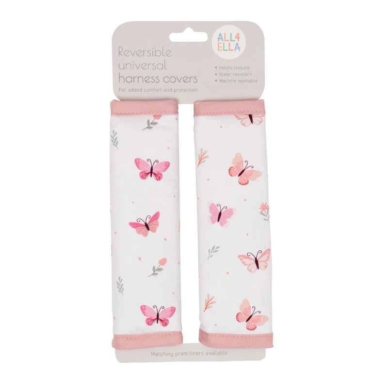 Harness Covers Sweet Butterfly