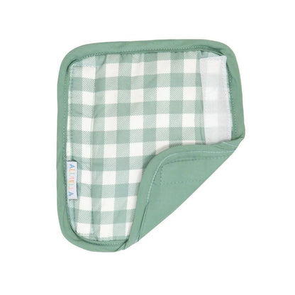 Harness Covers Gingham Sage