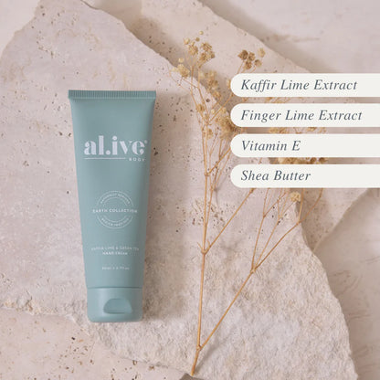 Al.ive Kaffir Lime &amp; Green Tea Hand Cream