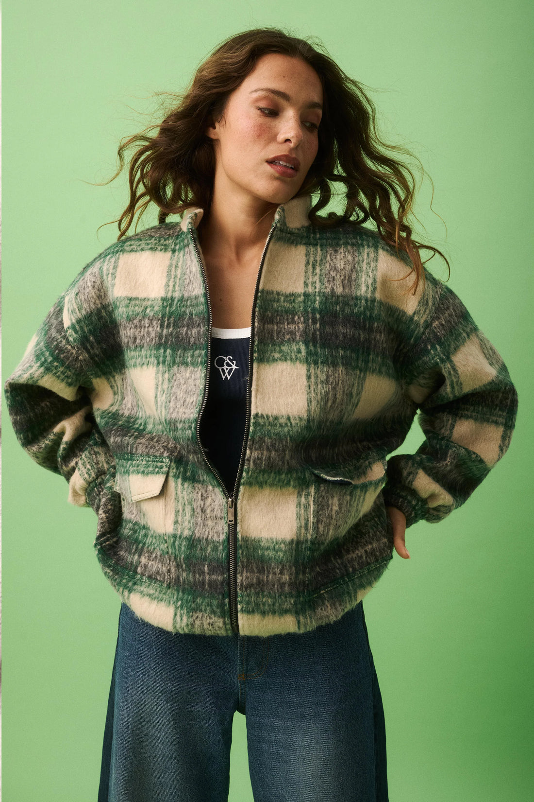 Cartel &amp; Willow Miles Jacket Tide Check