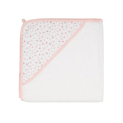 All4Ella Hooded Towel Pink Petals