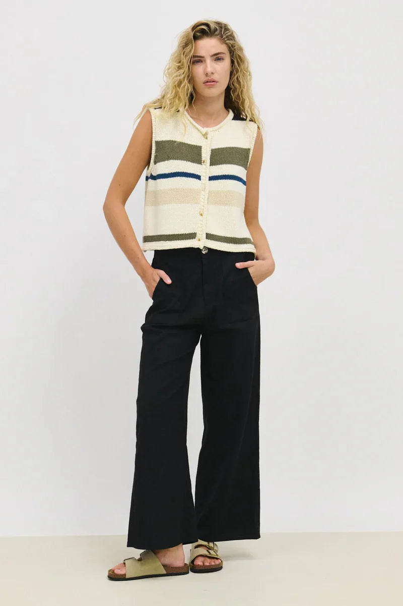 Little Lies Osaka Pants Black