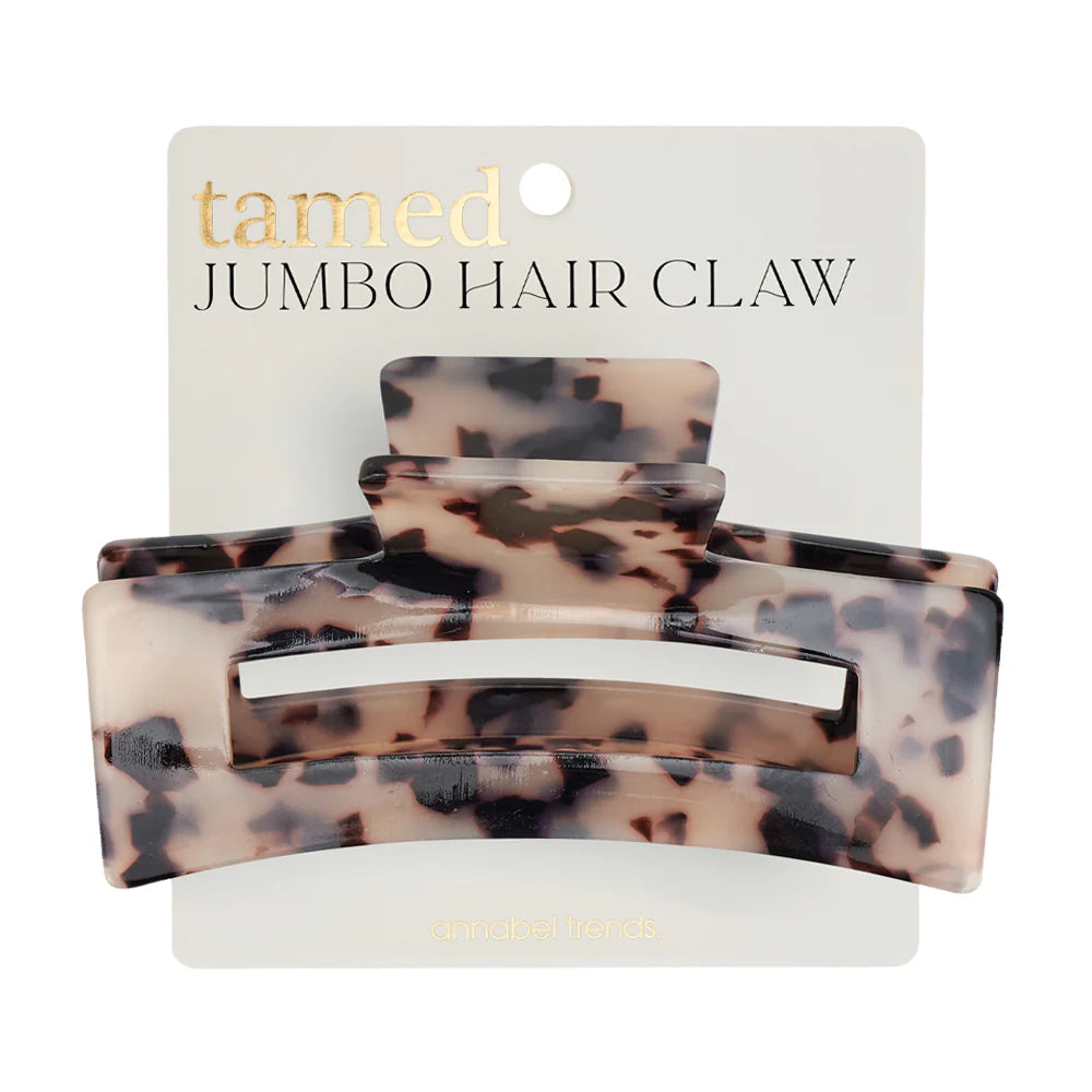 Tamed Jumbo Hair Claw Tortoiseshell