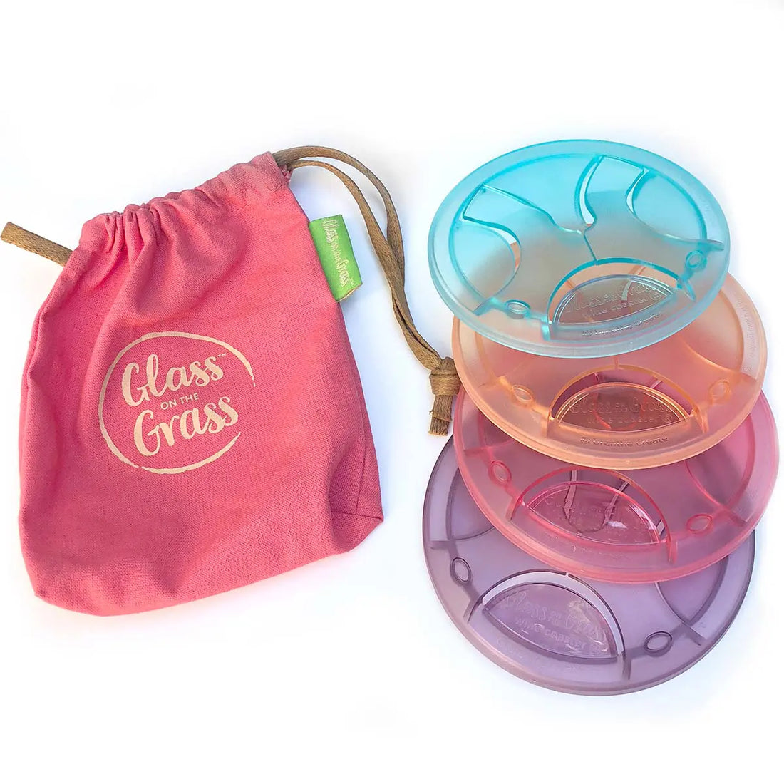 Glass On The Grass Resin Coasters Jessie&