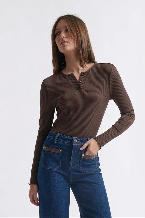Heather Top Chocolate