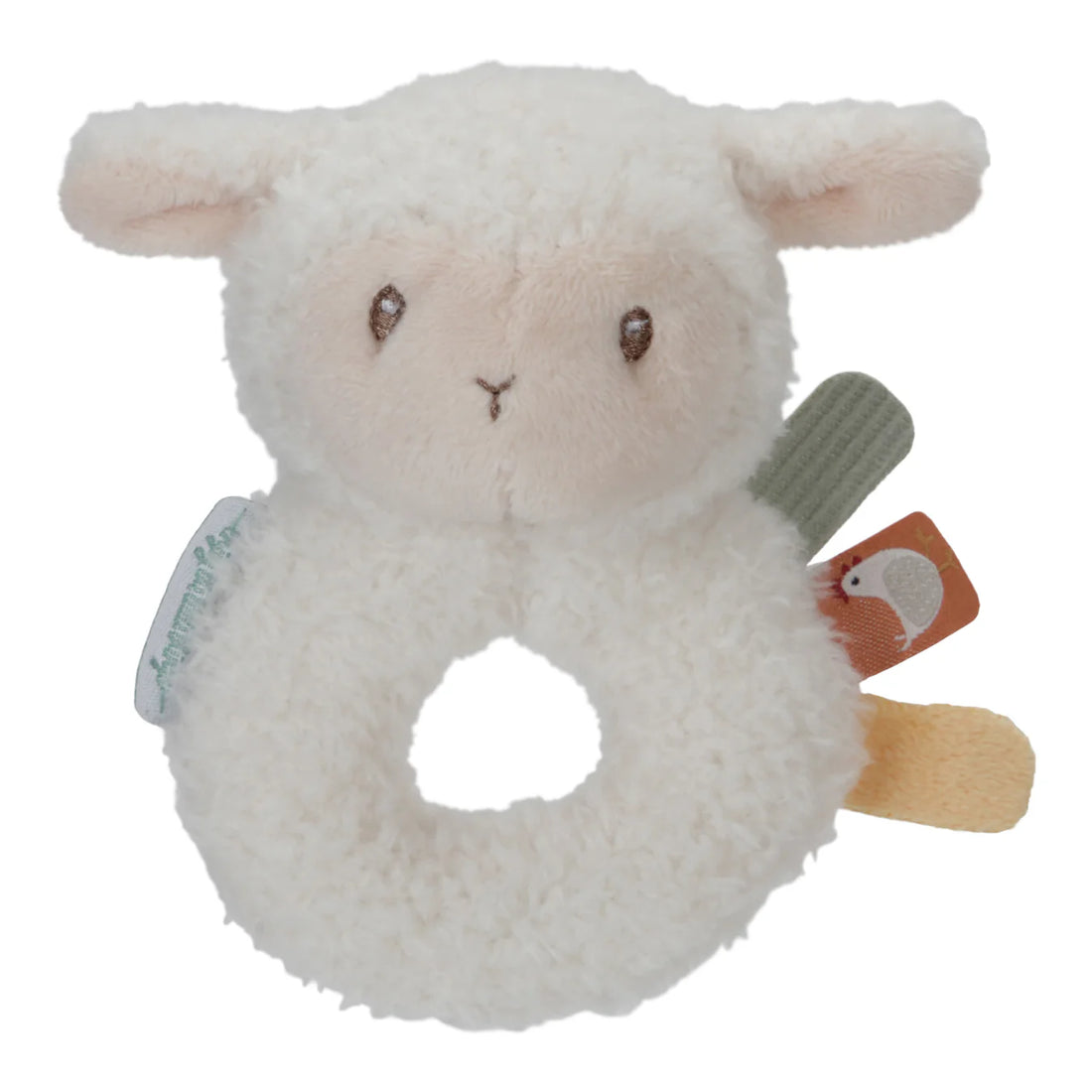 Little Dutch Little Farm Soft Ringrattle Sheep