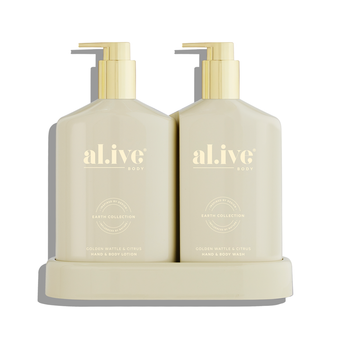 Al.ive Golden Wattle &amp; Citrus Wash &amp; Body Lotion Duo