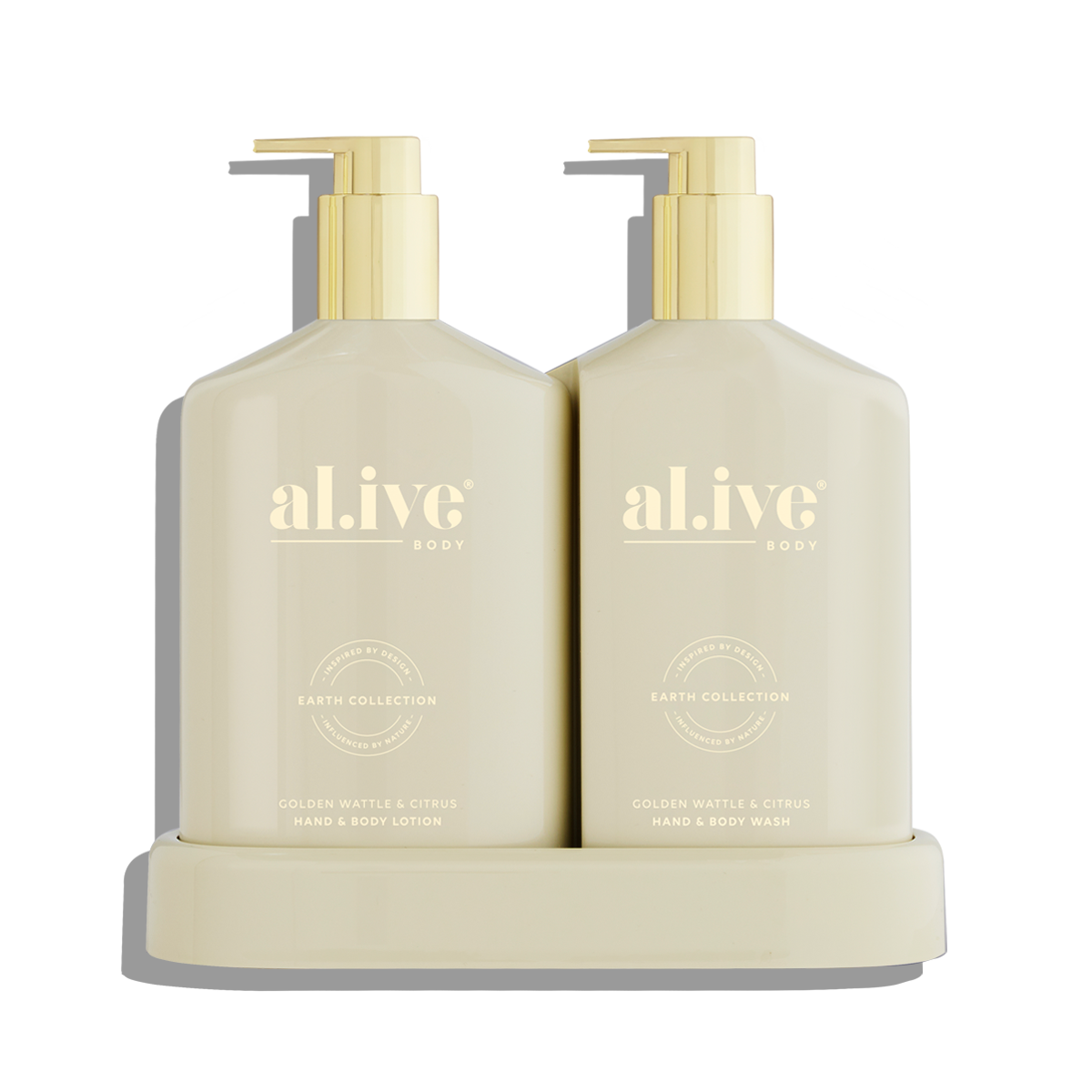 Al.ive Golden Wattle &amp; Citrus Wash &amp; Body Lotion Duo