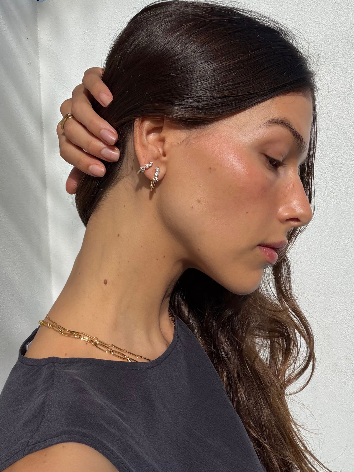 Zafino Mara Hoop Gold
