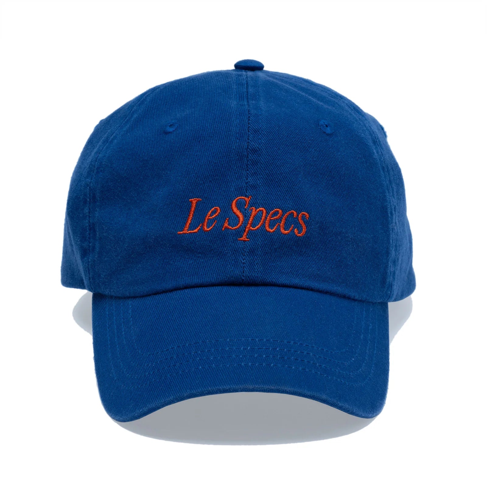 Le Specs Cap Blue &amp; Orange Logo