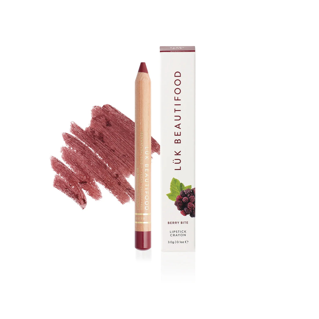 LUK Beautifood Lipstick Crayon Berry Bite