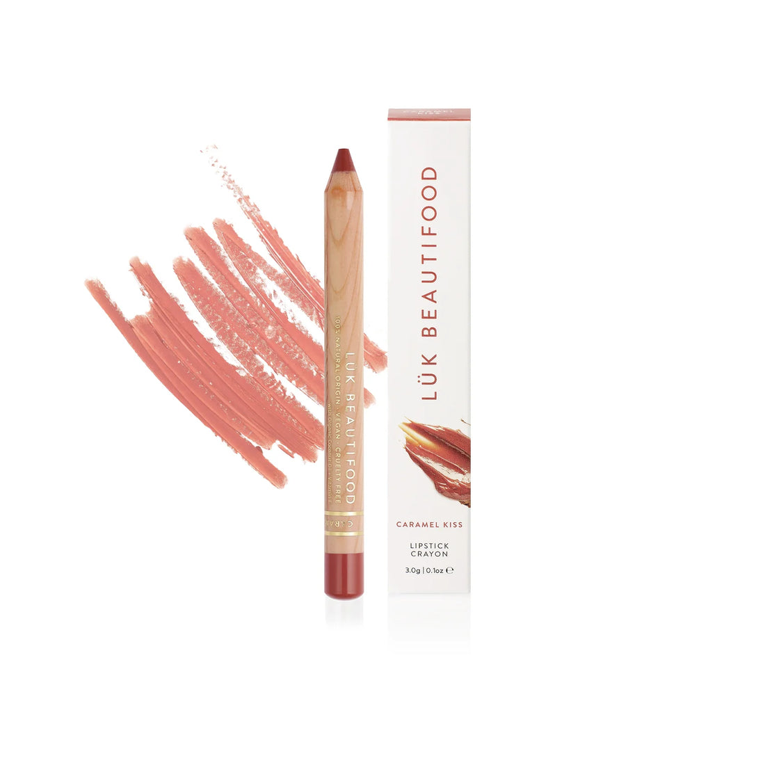 LUK Beautifood Lipstick Crayon Caramel Kiss
