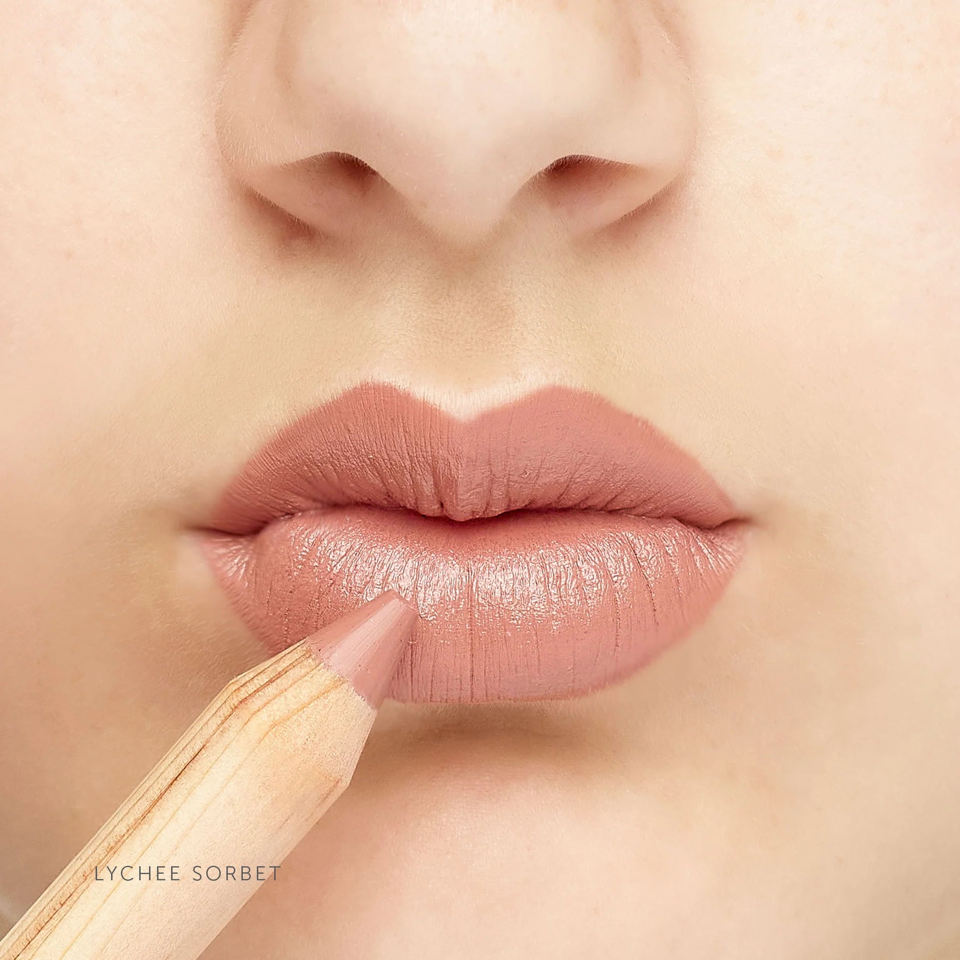 LUK Beautifood Lipstick Crayon Lychee Sorbet
