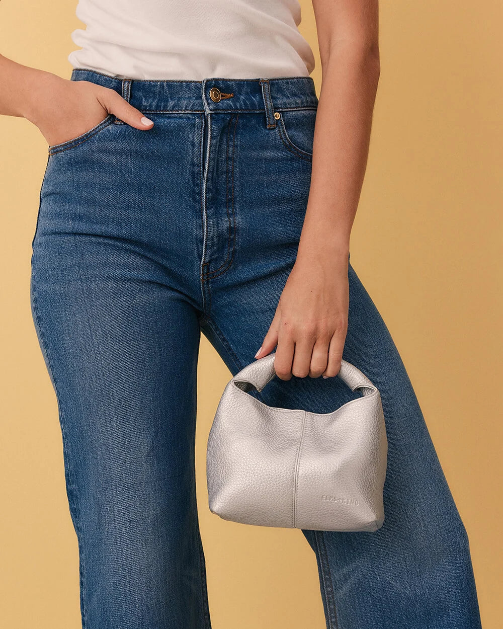 Elms+King Linton Crossbody - Silver