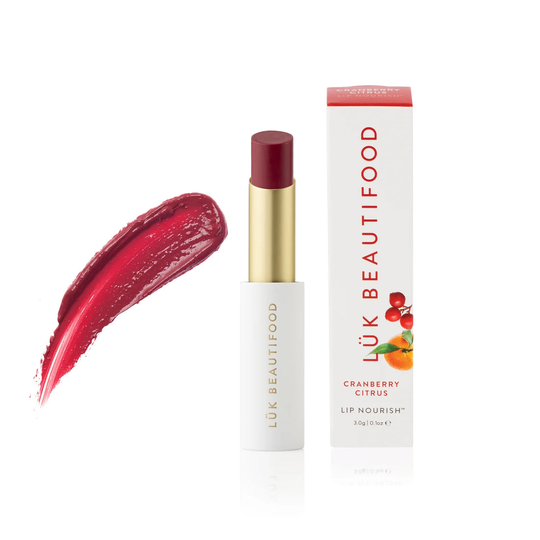 LUK Beautifood Lip Nourish Cranberry Citrus
