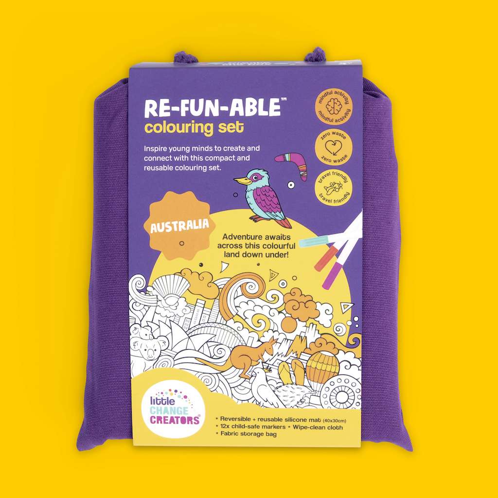 Re-Fun-Able Colouring Set Australia