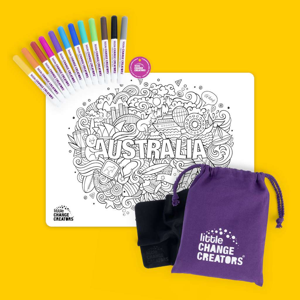 Re-Fun-Able Colouring Set Australia