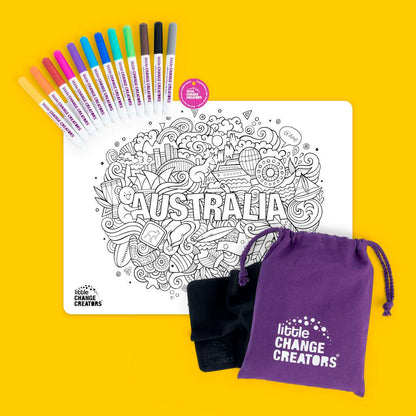 Re-Fun-Able Colouring Set Australia