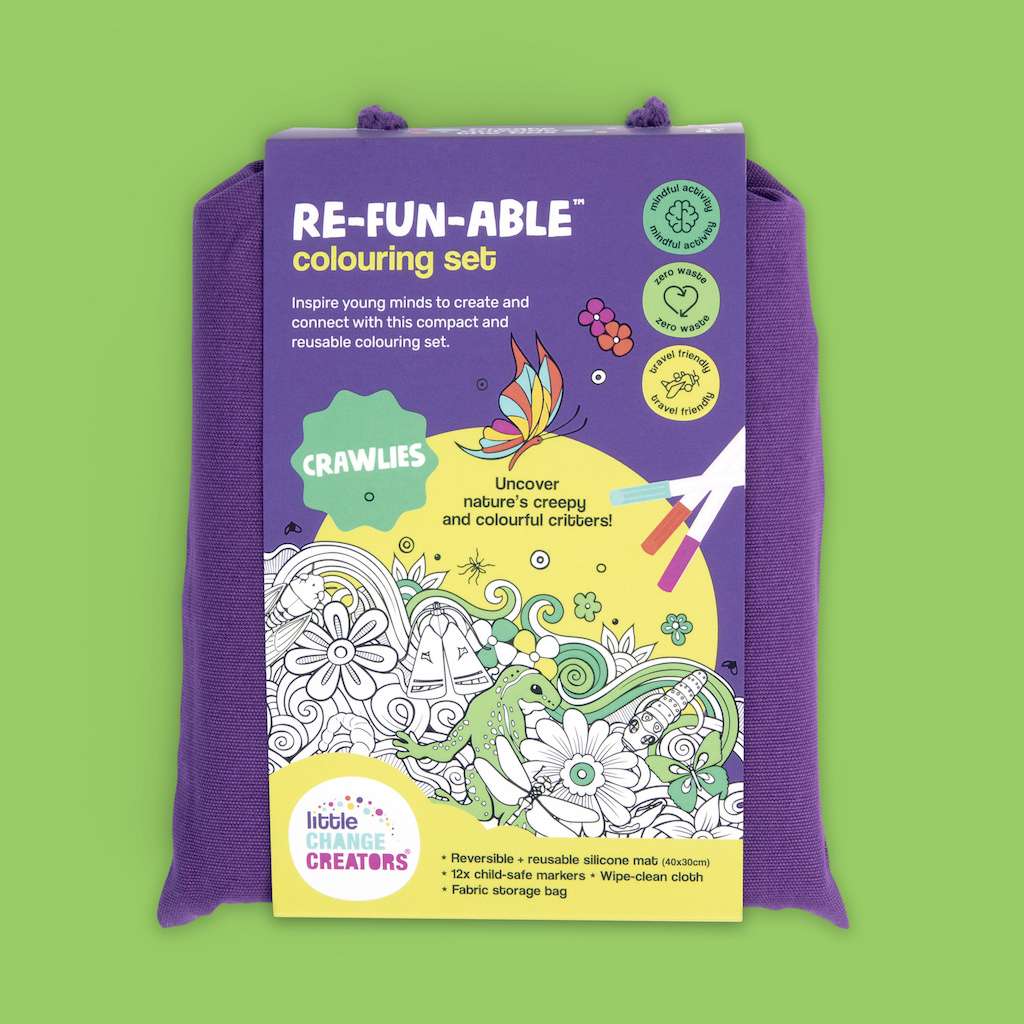 Re-Fun-Able Colouring Set Crawlies