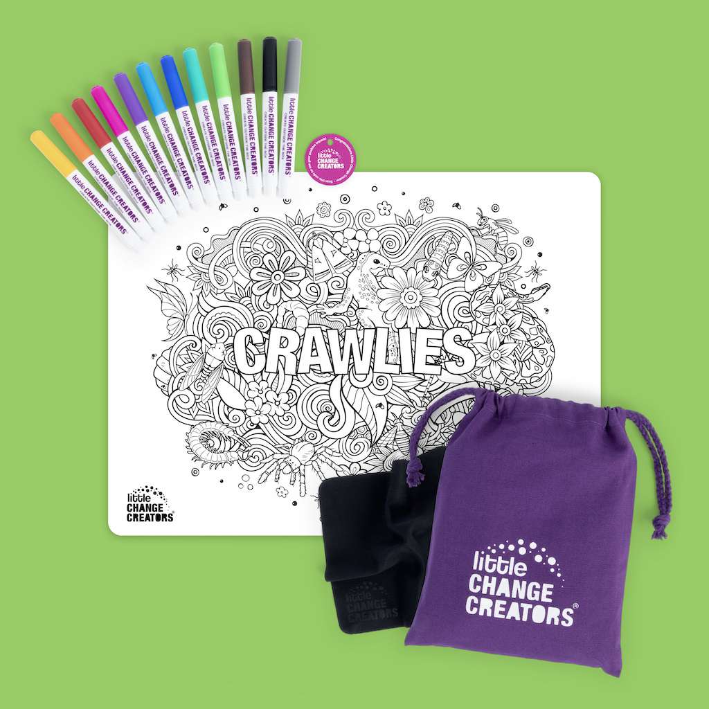 Re-Fun-Able Colouring Set Crawlies