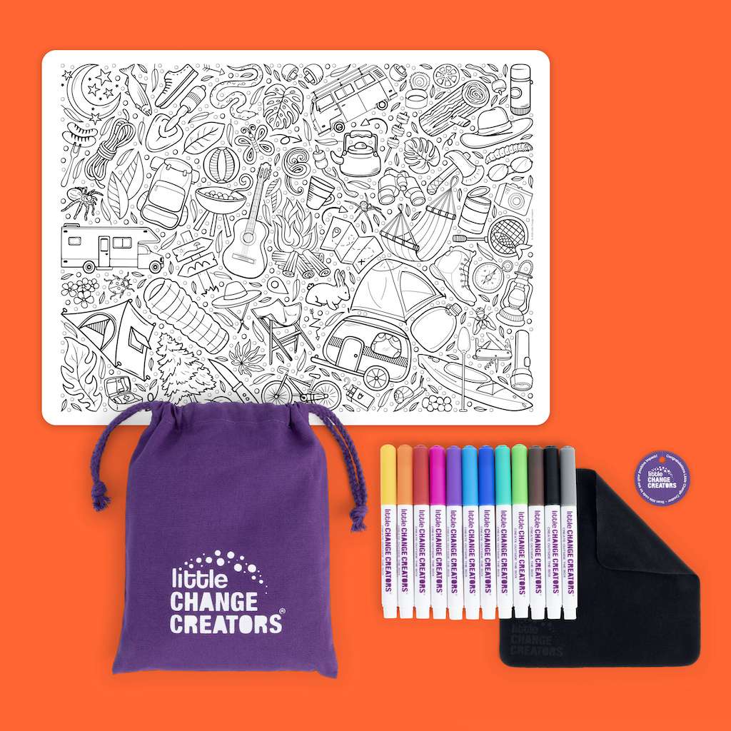 Re-Fun-Able Colouring Set Out Back