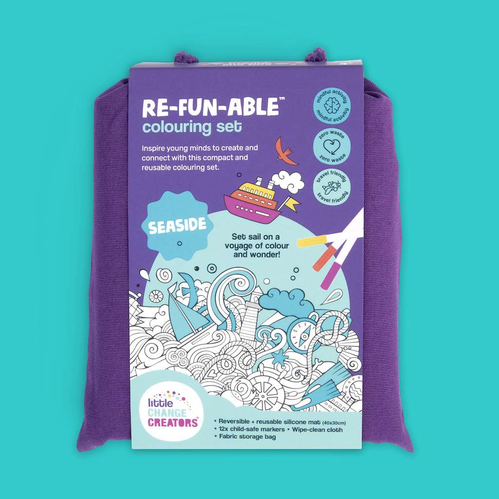 Re-Fun-Able Colouring Set Seaside