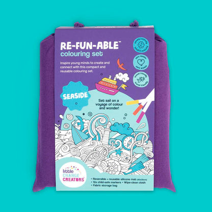 Re-Fun-Able Colouring Set Seaside