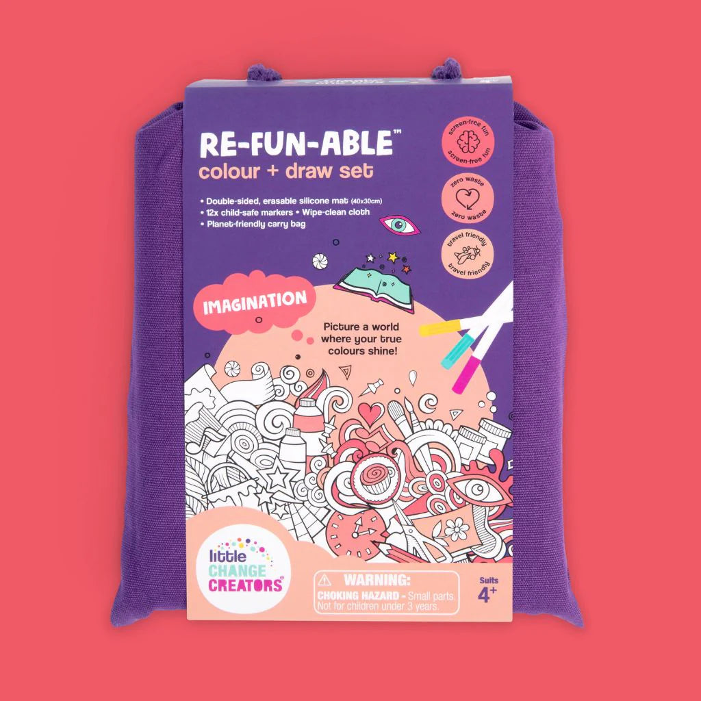 Re-Fun-Able Colouring Set Imagination