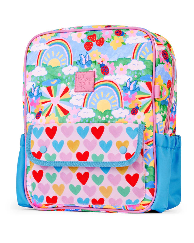 The Somewhere Co Rainbow Garden Mini Adventure Backpack