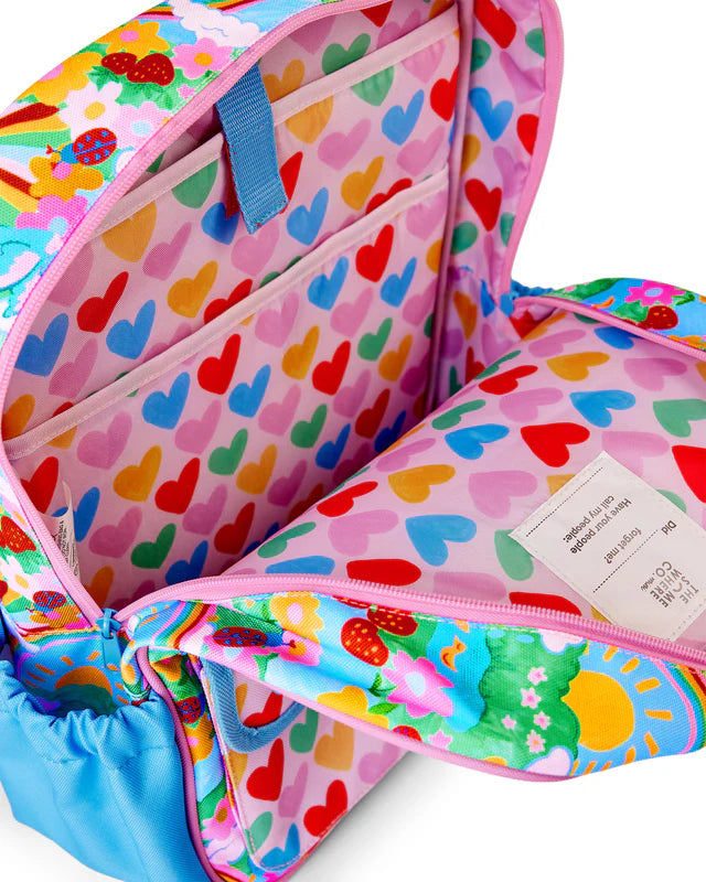 The Somewhere Co Rainbow Garden Mini Adventure Backpack