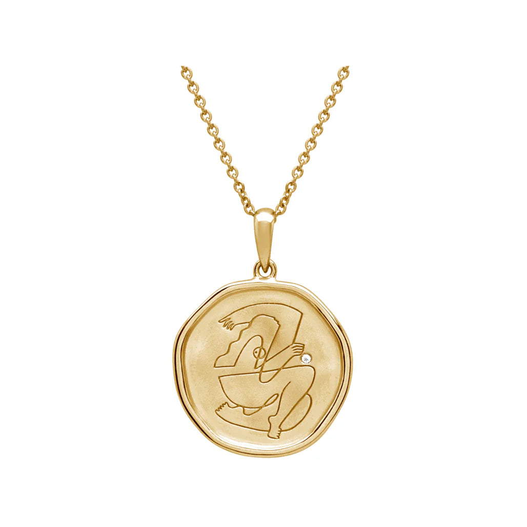 Murkani Empowerment Necklace Yellow Gold Plate