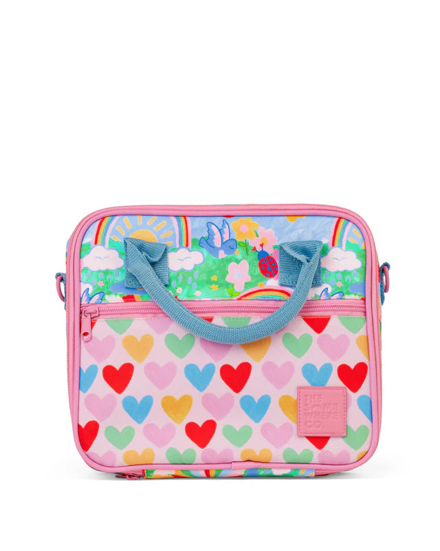 The Somewhere Co Rainbow Garden Mini Lunch Case