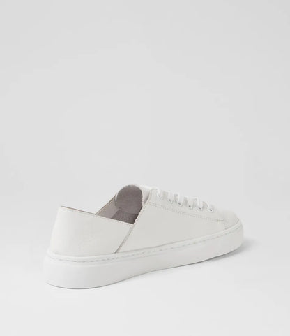 Mollini Oshker White Leather Sneakers