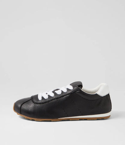 Mollini Mousi Black Leather Sneakers